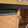 Good Quality Desk with lockable drawers on each side (comes with 2 keys). In perfect condition. Image 3