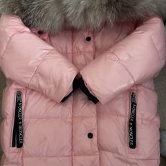Girls Pink Puffer Jacket