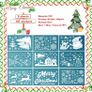 9 Sheet Christmas Window Stickers, Reusable PVC Christmas Window Decoration for Glass Snowflake Elk Santa Claus Decal Double Sided Xmas Winter Stickers Party Supplies (FREE POSTAGE) Image 3