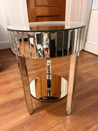 Michelle Keegan Side Table Plus Matching Lamp Table