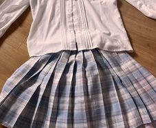 Girl JK top and skirt 9-10 YO