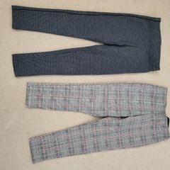 Zara 2 pairs of girls trousers, size 7& 8, 122 cm &128 cm