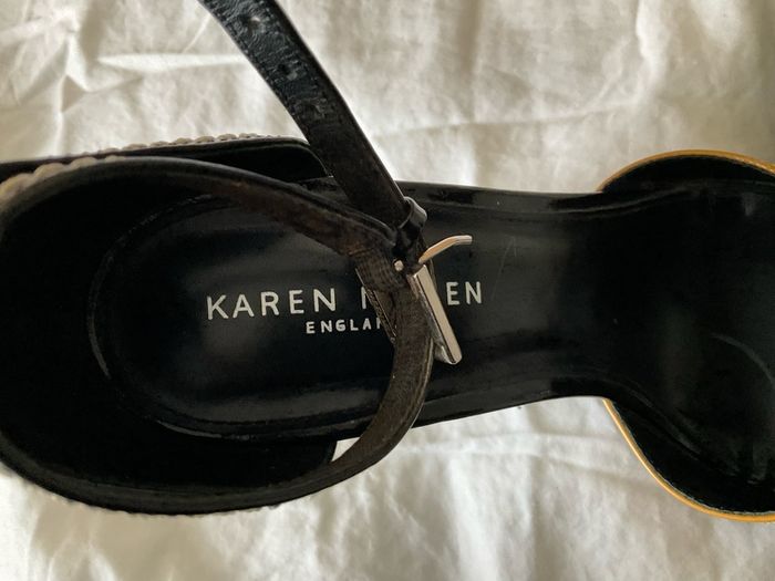 Karen Millen Wedge Leather Upper Heels for Women