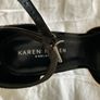 Karen Millen Wedge Leather Upper Heels for Women Image 8