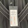 VILA Black Sleeveless Maxi Dress with Contrast Embroidered Stitch Detail - Brand New With Tags Image 3