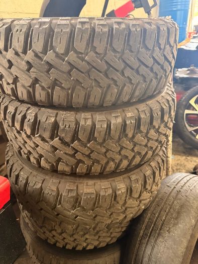 Mud tyres  R14