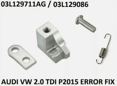 Intake Manifold P2015 Repair Bracket Holder Stand 03L129711AG For VW Audi Skoda Seat 2.0 TDI CR Accessories New  https://youtu.be/EgG1BqKSG80  20 euro posted  PayPal and revolut