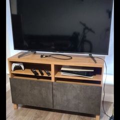 TV Table Excellent condition like new used for 65" and bigger