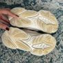 Adidas Ozweego beige trainers Image 6