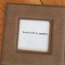 Baskerville and Sanders Assorted Size Suede Photo Frames Image 3