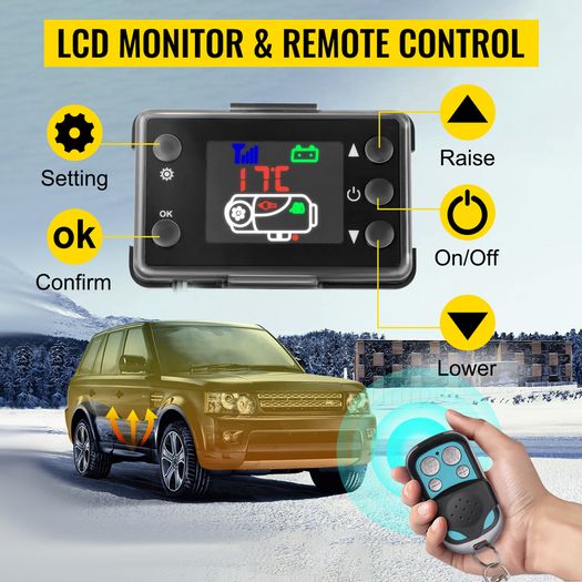 New Digital SW 5KW Car Heater 12V Air Diesel Heater for Bus Auto Boats Yacht Motorhome Trailer Trucks RV 5000W Air Diesel Parking Heater
