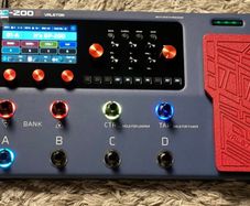 Valeton GP 200 Guitar Multi Effects Processor with choptones custom patches and additional irs loaded. Valeton travel gig bag Valeton GP200 Preset Pack loaded to the pedal  20 additional impulse response  loaded
