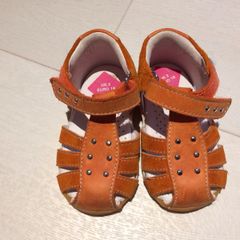 Baby Girl sandals UK 2, worn twice