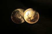 2 X US Halfdollars,P and D.2022.Full Lustre Uncirculated Coins.