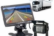 Monitor 7 inch TFT LCD Reverse Display Mirror Module 10m with Rearview Rear View Camera for Bus Truck RV Car Camper Van Bus Caravan Trailers