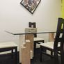 Stunning Marble Dining table with chairs for sale. PRICE DROP Image 4