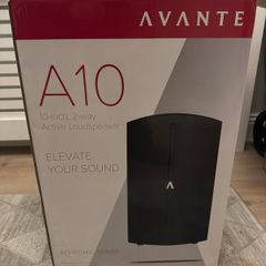 Avante A10 Achromic Series 10inch Active PA Speaker , 1000W, Great Condition with Box