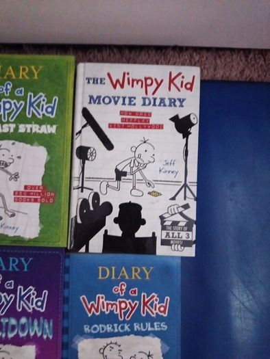 diary of a wimpy kid books