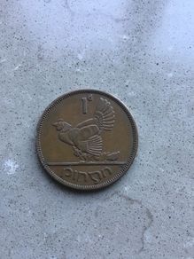 1942 Irish Penny coin