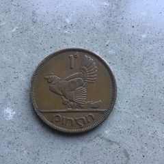 1942 Irish Penny coin