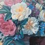 Vintage Albert Williams Framed Floral Print Cottagecore / Grandmillennial Style Image 3