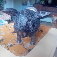 Pig Kitchen Towel Holder