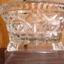 Sowerby Art Deco 3 Footed Glass  Bowl Image 3