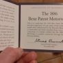 Franklin Mint 1886 Benz Patent-Motorwagen  1:8 Scale (Mint, Boxed) Image 3
