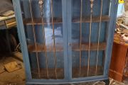 Victorian glass cabinet