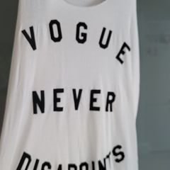 PINK WOMAN - Vogue Never Dis-A-Points vest - Sz S (Fit 8-12 UK) Bnwt Rrp 39