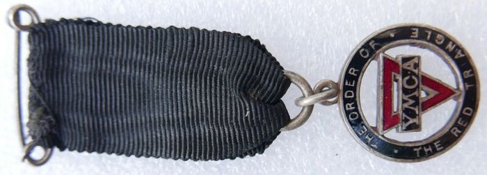 WW1 Period British YMCA Order of the Red Triangle Medal