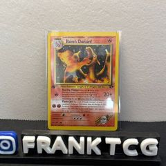 Pokemon Card Blaine's Charizard 2/132 Gym Challenge (NM)
