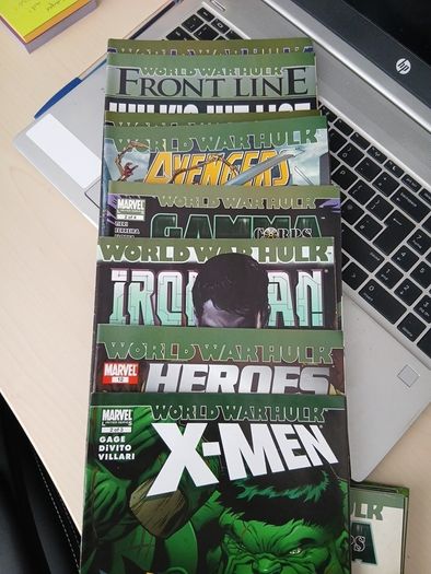 24 World War Hulk corss over issues