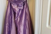 purple debs dress