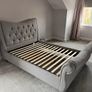 King size sleigh bed frame Image 3