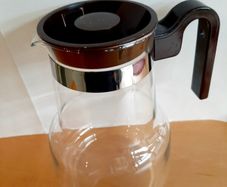 Pyrex coffee jug