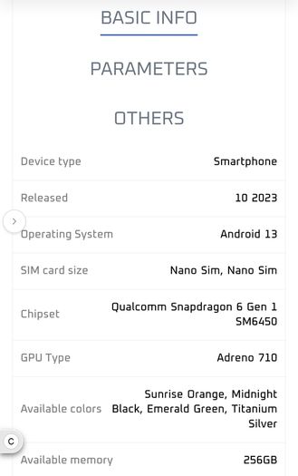Unlocked Honor Magic6 Lite 256 GB