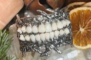 Bite Me Unusual Weird Teeth Bangle
