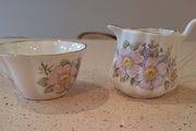 Royal Tara Irish Blossom miniture Jug and sugar bowl