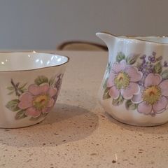 Royal Tara Irish Blossom miniture Jug and sugar bowl