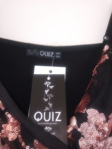 Beautiful Sequin Cami Bodysuit, new