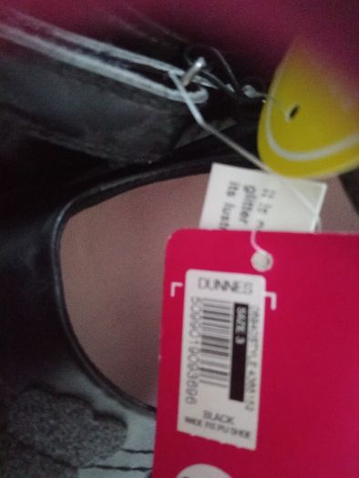 BNWT Black School Shoes
