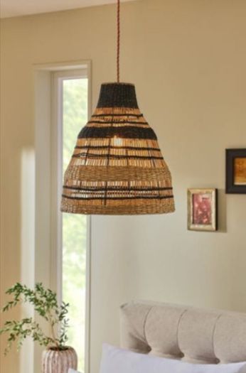 Seagrass Easy Fit Ceiling Lamp Shade / Light Shade