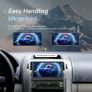 1DIN 7 Inch HD Manual Retractable Screen Car Radio MP5 Player Built In FM Radio Receiver Multifunctional Multimedia Autoradio For Car Radio 1 Din Entertainment System Image 4