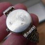 Glycine Sterling Silver 925 Lady's Wrist Watch Swiss Made 23,4g (works Well, Fresh Battery) Image 8