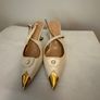 New Elegant Slingback Heels Size 43 Image 3