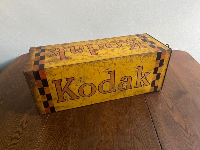 Original Kodak Advertising Shop Display Box