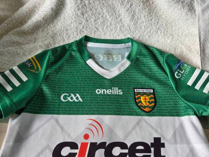 Donegal Gaelic Football Away Jersey 2022 to 2023 Childrens 9 to 10 Years Old GAA