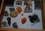 rocks, fossils, minerals