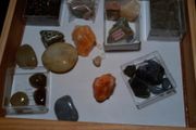 rocks, fossils, minerals